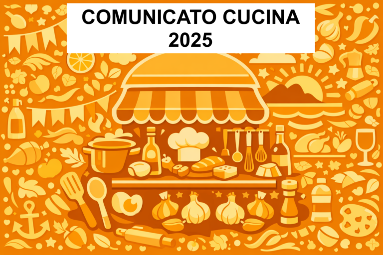 Cucina comunicato 2025